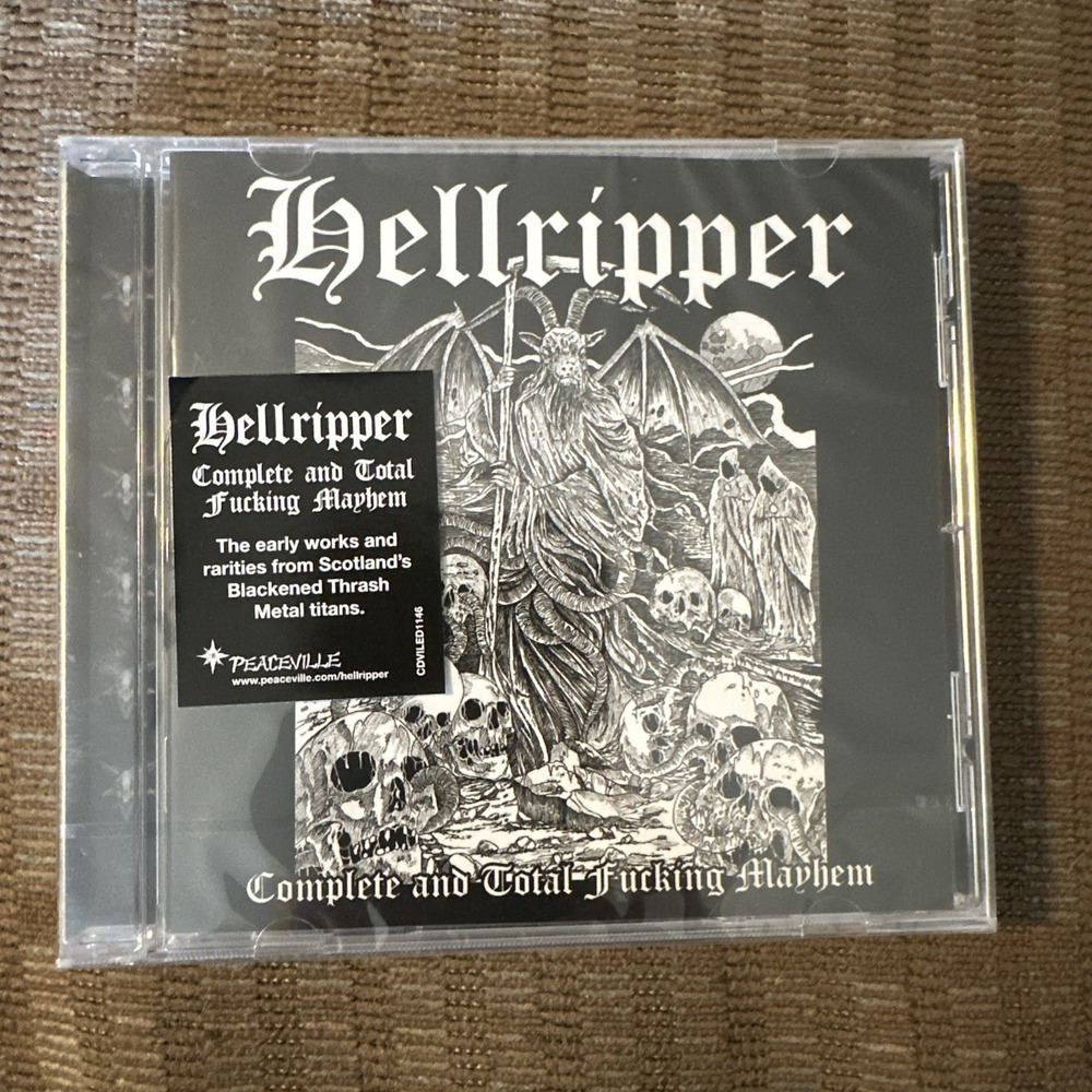 Complete & Total Fking Mayhem by Hellripper (CD, 2024) ES752